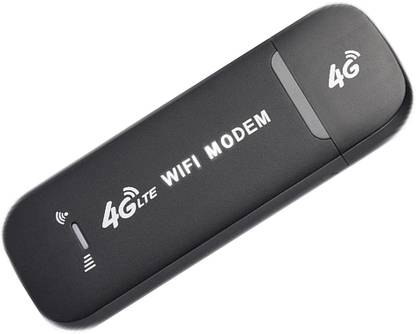 MARS Dual Antennas 4G LTE Wireless USB Dongle with All SIM Network Support 4G Router 2.1 GHz 150 Mbps Wifi Speed Dual Band Internal Antenna MiFi (Sim Based)