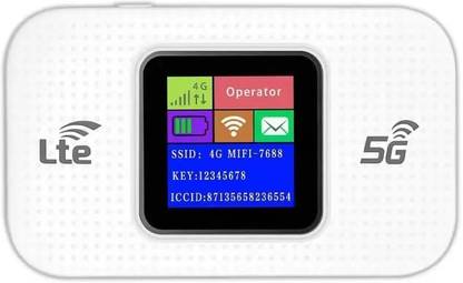 X88 Pro 5G/4G LTE WiFi Dongle LCD|Portable Hotspot |SIM Support | Travel Internet Device Router 0 GHz 150 Mbps Wifi Speed NA MiFi (Sim Based)