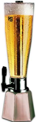 HS WORLD BEER TOWER WITH ICE CUBE COMPARTMENT - 3LTR-ROSE GOLD Party's Decanter
