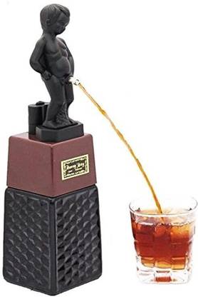 Barraid Barraid Bonny Boy Liquor/Beer Dispenser Square Black Capacity 500 ml Decanter