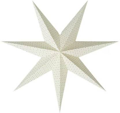 IKEA Green Digital Shoppy STRÅLA Lamp shade, star green, 70 cm (28")
