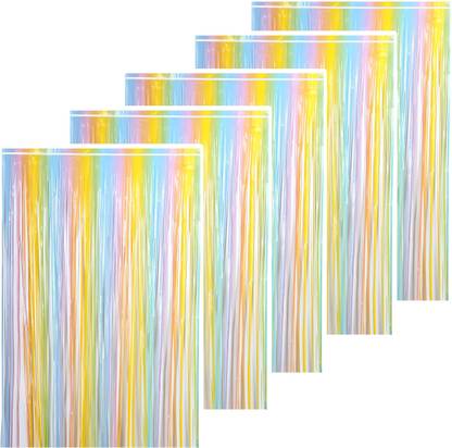 Wobbox Backdrop Foil Curtain (Gradient) Foil Fringe