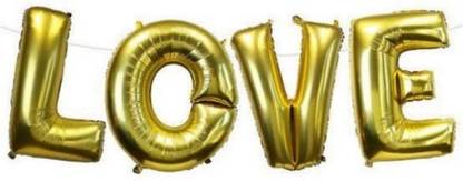 fhdc Gold Party decorating ballons