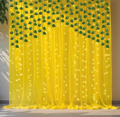 SHREENATH ENTERPRISES Yellow curtain
