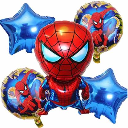 PRABHU Red Spiderman Foil Balloon