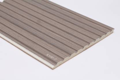 Dorby Beige DELV 141 / Louvers - Wall Panels for Home Decor (Pack of 5) / Charcoal Filling