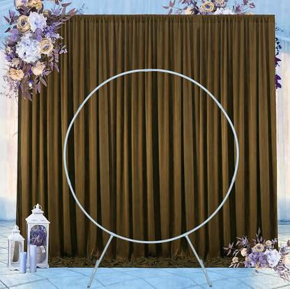 B J CREATION White Decoration Stand Circle