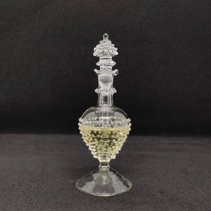 SVG Fancy Glass Attar Dani | Fragrance Bottle | Attar Pot | 4 Inch | Perfume Storing Decorative Bottle