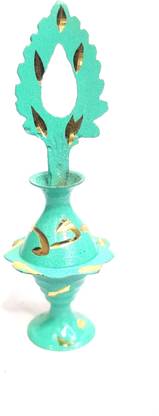 Anjum sky color brass surma dani HIGHT 10 CMS Decorative Bottle