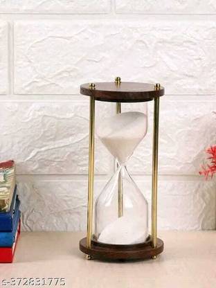 Thekiyaan Sand Timer - White ( WST) Decorative Bottle