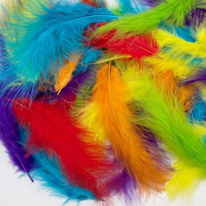 RHDECOR Pack of 150 Decorative Feathers