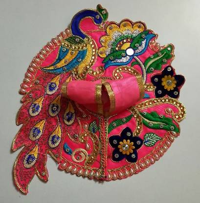 Vrindaposhak laddu Gopal ji,bal Krishna,kanha ji,thakur ji ,, 4 no size laddu Gopal dress Dress