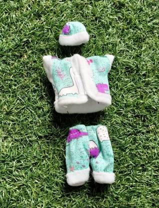 Firmus Monkey suit with cap woolen dress for Gopal Ji laddu gopal (size-1) Dress