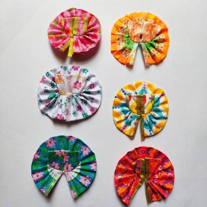Anyfashion Laddu gopal, Size 0, Pack of 6, Krishna/ kanha ji / bal gopal, 0 No Dress