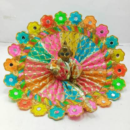 gopal ji 0 No laddu gopal Multicolor designer Dress for daily use or occasional use Dress