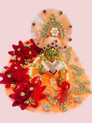 Divine Creations Laddu-Gopal, Krishna G, Bal-Gopal, Thakur-G, Size 2 & 3 - 6 inch Dress