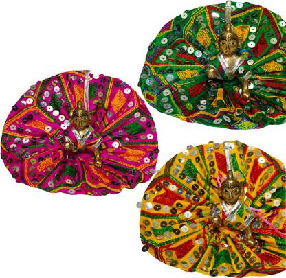 Pujabag Laddu Gopal Navratri Garba Dress | 10 Inche| Size 5 |Chaniya Choli Designer Dress