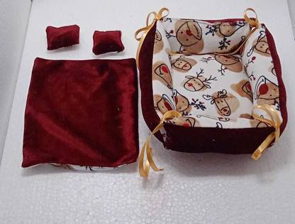 Kanha laddu g bister set/gaddi set(size 4to6)(any one random) Dress