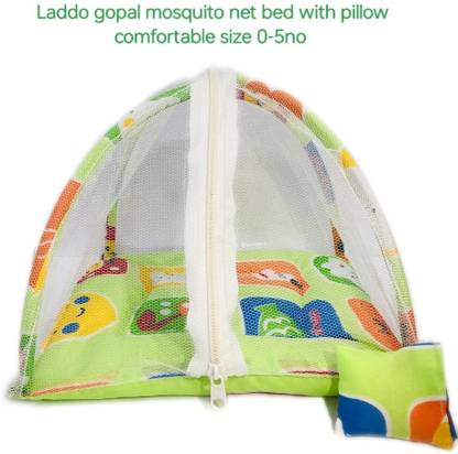 PRAMILA COLLECTION Laddu Gopal Mosquito Net Bed Super Soft Cotton (size 0to 5no. ) Dress