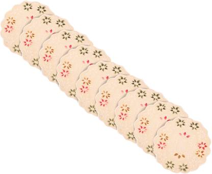 SGYT Multipurpose Pooja Thali Designer Thal Posh Plate Cover Combo of 9; 50x50 cm Cotton