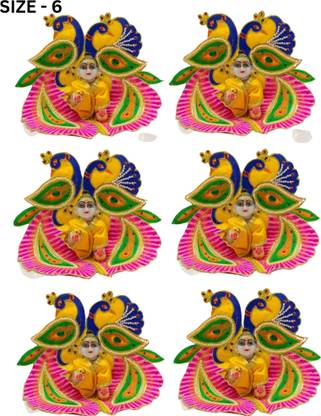 Shri Bihari Ghagra Choli And Pagdi Size-6 Dress