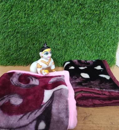 KRISHNA COLLECTION HUB set of 2 laddu gopal ji winter special blanket size 1 to2 no Dress