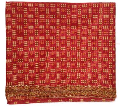 AsPKom Big Puja Chunari Dupatta, Mata Rani Ki Chunri,, Navratri, Mata Ki Chowki,, Durga Pooja Dress