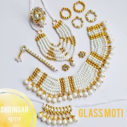 ShaktiFashion Laddu gopal shringar, Krishna shringar, Thakorji shringar, God Shringar Deity Ornament