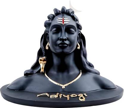 BZILO Adiyogi Shiva Statue for Car Dashboard, Pooja & Gift A_1 N/A