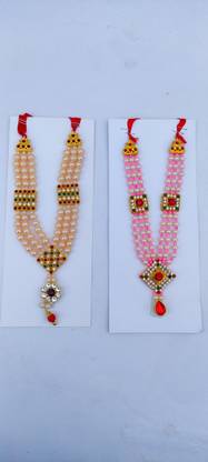 Any Fashion beauty mala for god murti and small photo frame [ 6 inch haar ] Deity Ornament