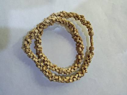 Firmus Single Round Tulsi Kanthi Haar for Men and Women (Pack of 1) Deity Ornament