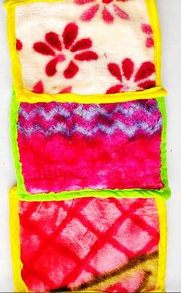 Firmus Smooth AC Blanket/Soft Saleen Kambal Set of 3 for Laddu Gopal Deity Ornament