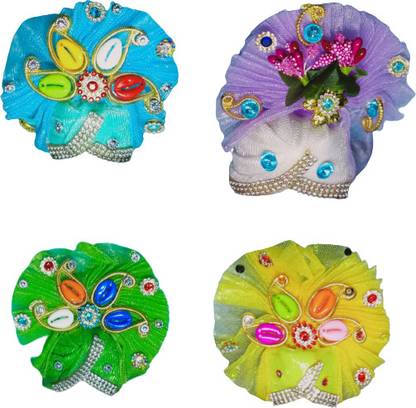 Hemrishi Enterprises MUKUT, PAGADI, CROWN Deity Ornament