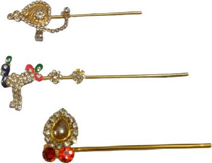 Hemrishi Enterprises BANSI BANSURI FLUTE FOR LADDUGOPAL Deity Ornament