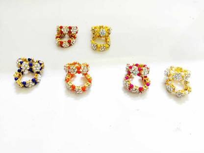 radha krishnam poshak /Laddu Gopal & RadhRani Designer Kangan/Set of 4 Pair/Size 5NO/RK_1373 Deity Ornament