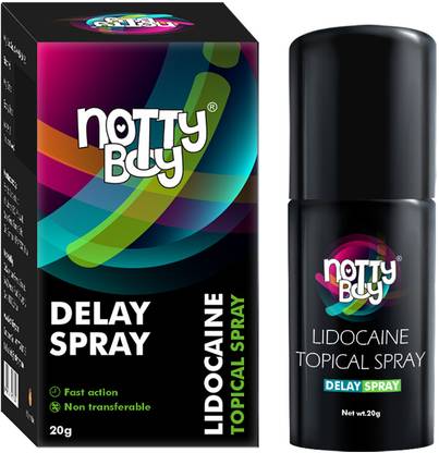 NottyBoy Lidocaine delay Spray For Men- Pack of 1