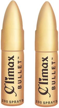 Climax Bullet Delay Spray for Men (pack of 2)