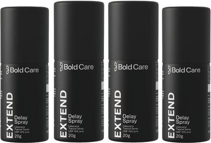Bold Care Extend Delay Spray for Men -Pack of 4