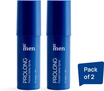 Formen Prolong Pocket Delay Spray For Men (Pack of 2)