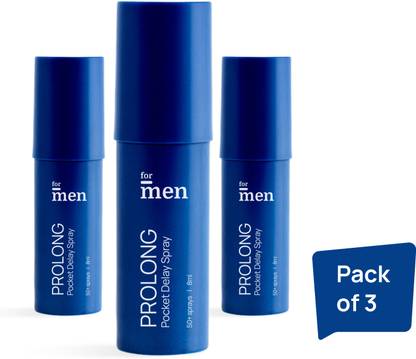Formen Prolong Pocket Delay Spray For Men (Pack of 3)