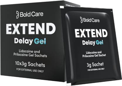 Bold Care Extend Delay Gel (Pack of 10 sachets)