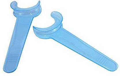 ADDLER DENTAL TONGUE CHEEK RETRACTOR MEDIUM AND SMALL. AUTOCLAVABLE ABS. QTY = 2 Dental Elevator