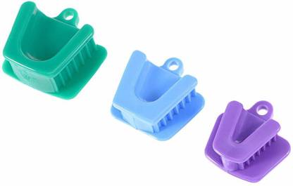 PRAKDENT Dental Mouth Prop Bite Block Cushion Opener Retractor Dental Elevator