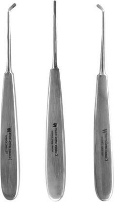 Waldent Ergonomic Design with Fine Grip Handles | Ultra-Light Weight | Autoclavable Dental Elevator