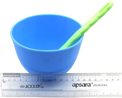 ADDLER DENTAL BOWL WITH SPATULA SILICON FOR ALGINATE MIXING LARGE BOWL ASSORTED COLOURS Dental Elevator