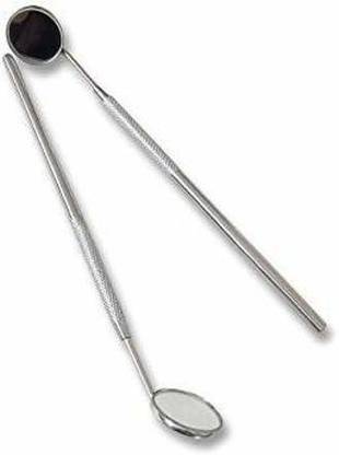 GOLDFINCH Mouth Mirror With Handle Set of 2 Pcs Dental Elevator