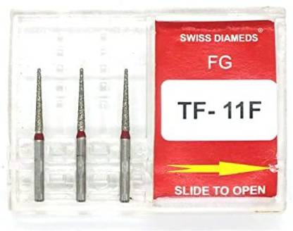ADDLLER DENTAL DIAMOND BUR TF-11F FG AIR ROTOR SWISS DIA PREMIUM BURS Dental Elevator