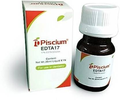 PISCIUM EDTA Liquid Solution| 17% EDTA Solution for Smear Layer Removal Dental Elevator