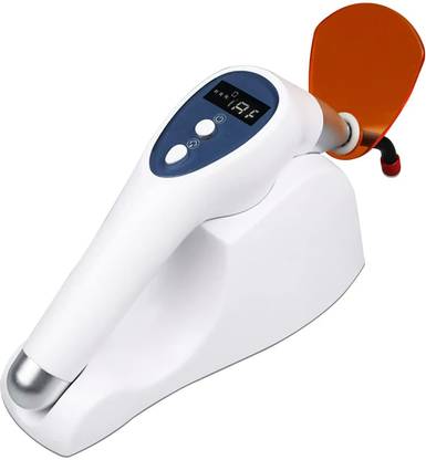 Waldent LED Light Cure Unit Dual Color | Inductive Charging Model |Auto Standby/Shutdown Dental Elevator