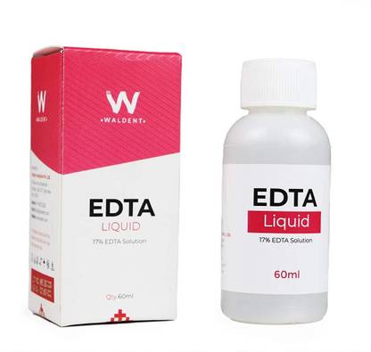 Waldent EDTA Liquid Solution | 17% EDTA Solution for Smear Layer Removal | 60ml Liquid Dental Elevator